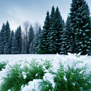 Зима в лесу