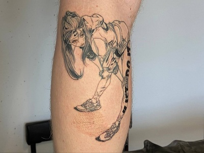 Тату девушка