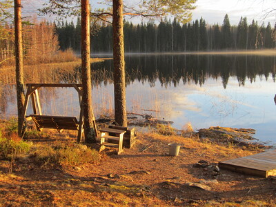 Вечер на озере