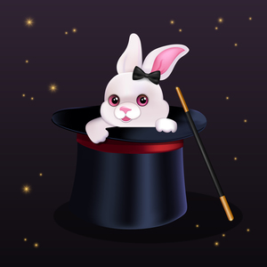 Кролик в шляпе