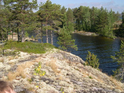 В ладожских шхерах