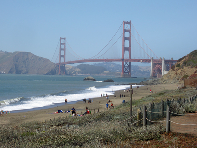 Мост золотsые ворота golden gate