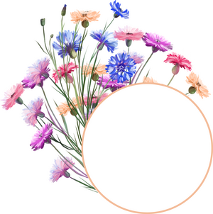 Рамка из маргариток