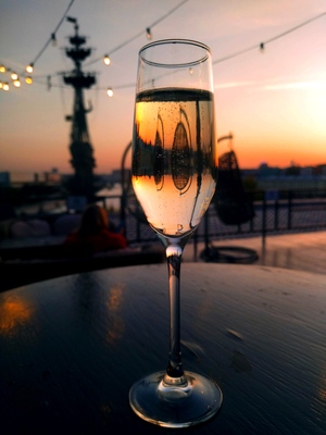 Закат в бокале