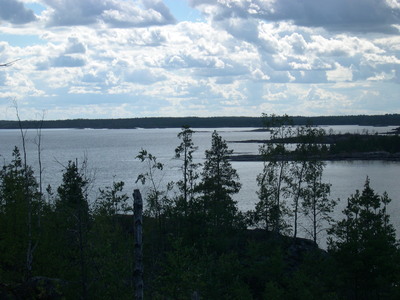 В ладожских шхерах