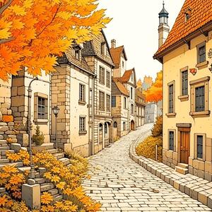 Осенняя улица