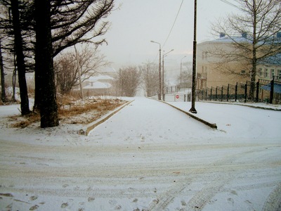 Зима в парке