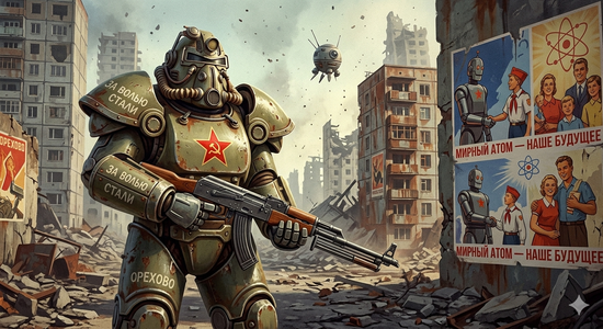 Fantastic ai image fallout ussr 1