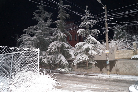 Снежная улица