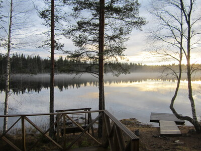 Коттедж на озере