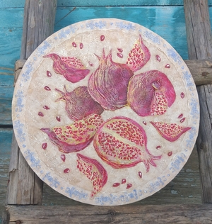 Панно гранаты