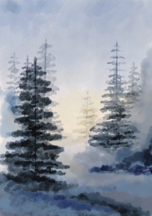 Зимний пейзаж