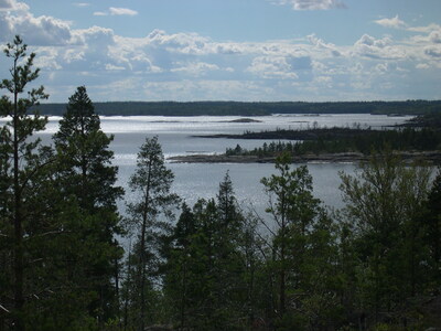 В ладожских шхерах