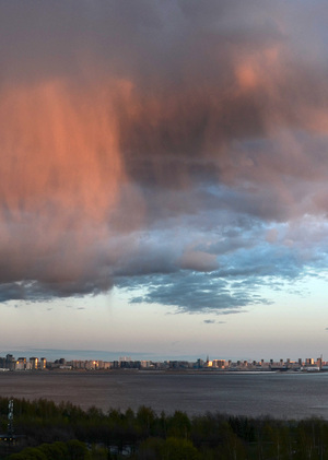 Облако над городом