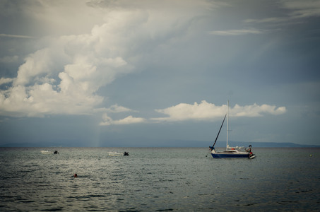 Море и лодки