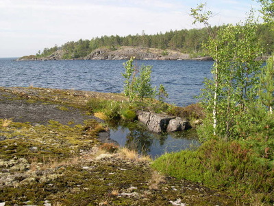 В ладожских шхерах