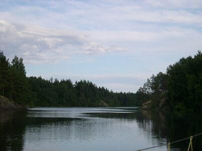В ладожских шхерах