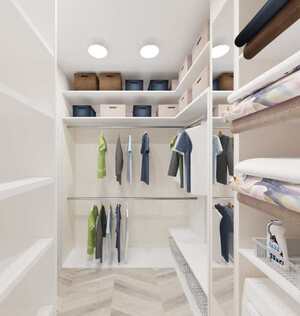 Современная гардеробная