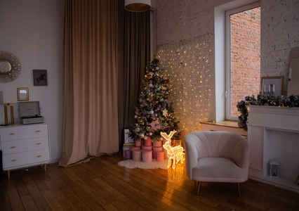 Новогодняя комната