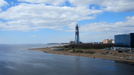 Строительство лахта центра газпром в санкт-петербурге 3