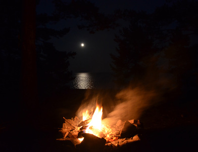 Ночной костер