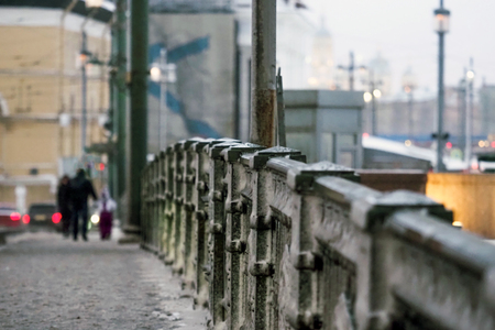 Детали города мост