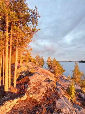 Вечер на вуоксе