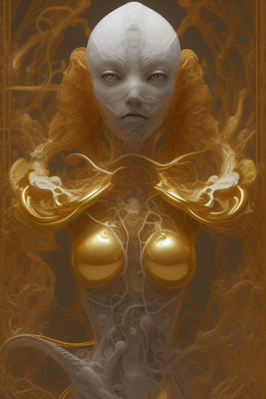 Gold woman