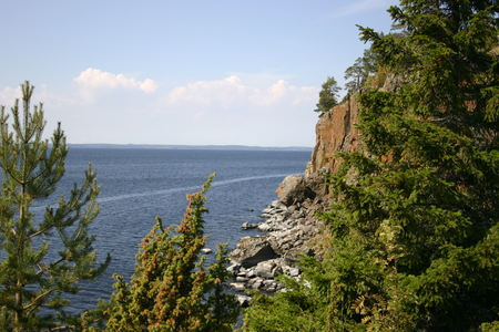 В ладожских шхерах