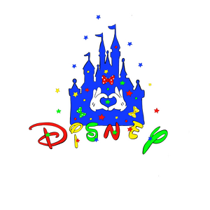 Принт на одежду с стиле disney