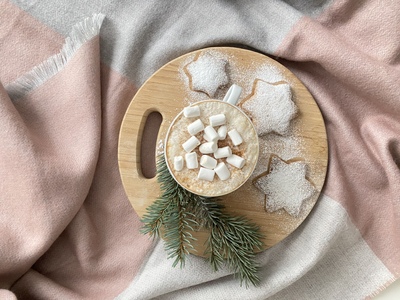 Уютный зимний натюрморт