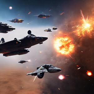 War in space