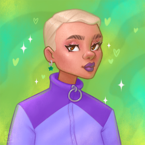 Девушка с короткой стрижкой