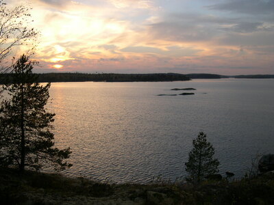 Вечер на ладоге