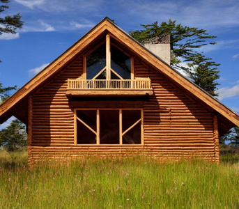 Деревянный домик