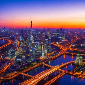 Панорама москвы