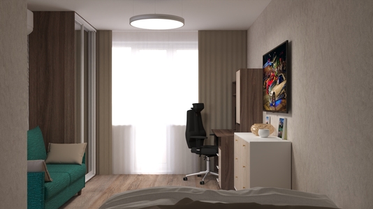 Спальня-гостиная