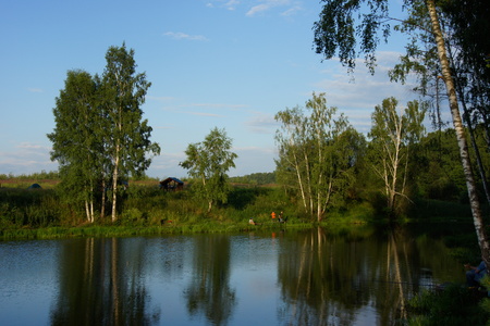 Лесное озеро