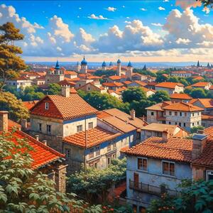 Средиземноморский городок