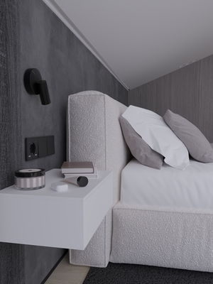 Спальня на мансарде