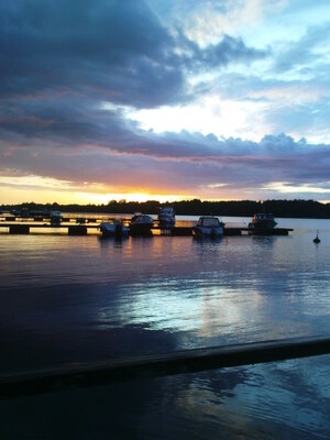 Вечер в финляндии