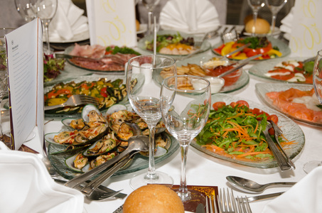 Фуршетный столик