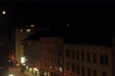 Graz, dark night